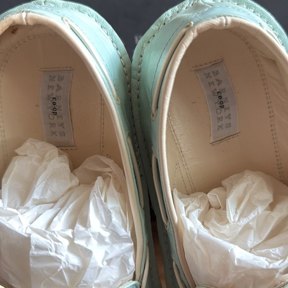 Barney’s New York Leather Boat Shoe Size 8 - Picture 3 of 6